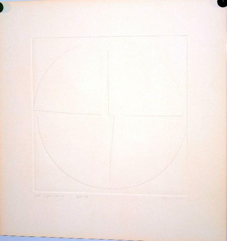 Frans Mossou: Preegdruk (blinddruk). Cirkel in delen. kopen? Bied vanaf 50!