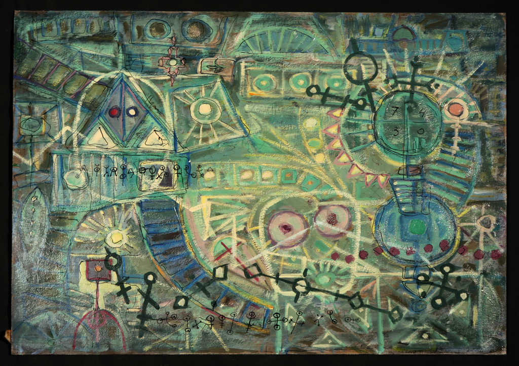 Kees Jansen: Olieverf op board, Metropolis kopen? Bied vanaf 90!