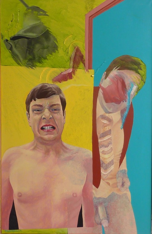Pieter Zwaanswijk : Olieverf op doek, Contractie, 1983 kopen? Bied vanaf 75!