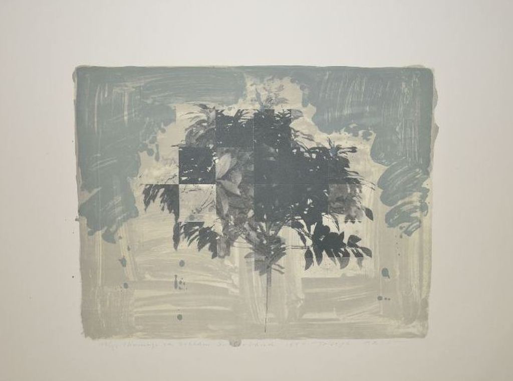 Joseph Cals: Litho 'Hommage aan Graham Sutterland', 1980 verkocht voor € 50!