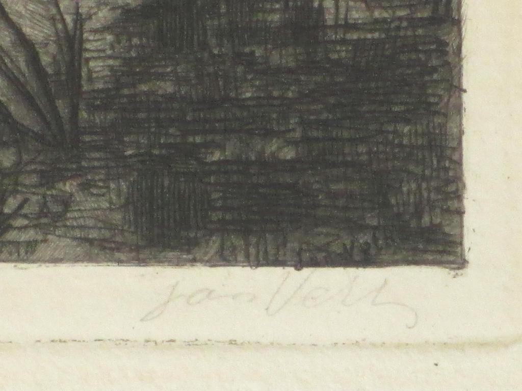 Jan Veth, Vennetje bij avondschemer, Ets kopen? Bied vanaf 50!