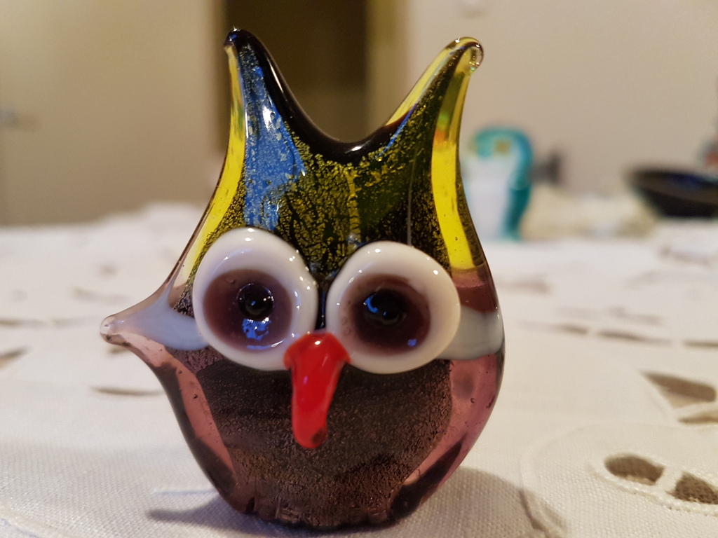 Murano glas uil incalmo en sommerso-Venezia kopen? Bied vanaf 7!