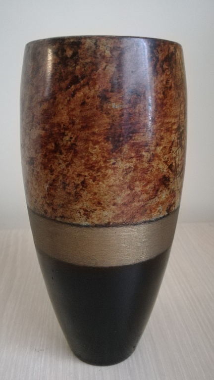 Onbekend kunstenaar, metaal en brons, 2 design vazen in Art Deco kopen? Bied vanaf 150!