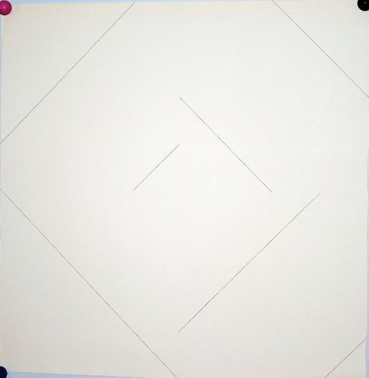 Ad Dekkers: zeefdruk abstracte compositie kopen? Bied vanaf 150!
