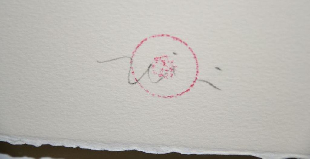 Jac Gijzen: Mooie kleurenlitho. Abstracte Compositie kopen? Bied vanaf 1!