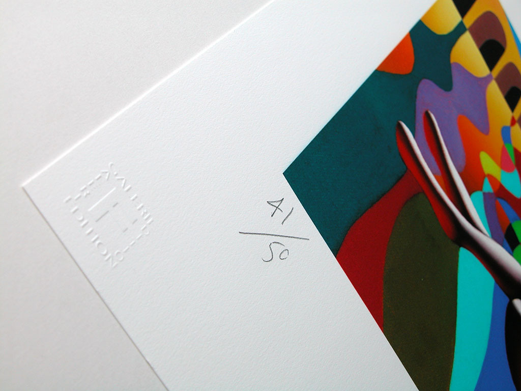 Mark Kostabi, ‘Acid flashbacks’, giclée, handgesigneerd, 2014, ed. 50 kopen? Bied vanaf 125!