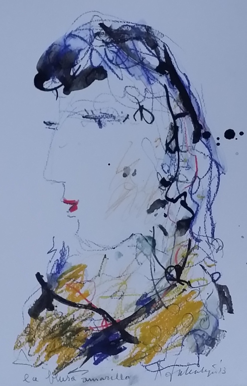 La blusa amarilla kopen? Bied vanaf 100!