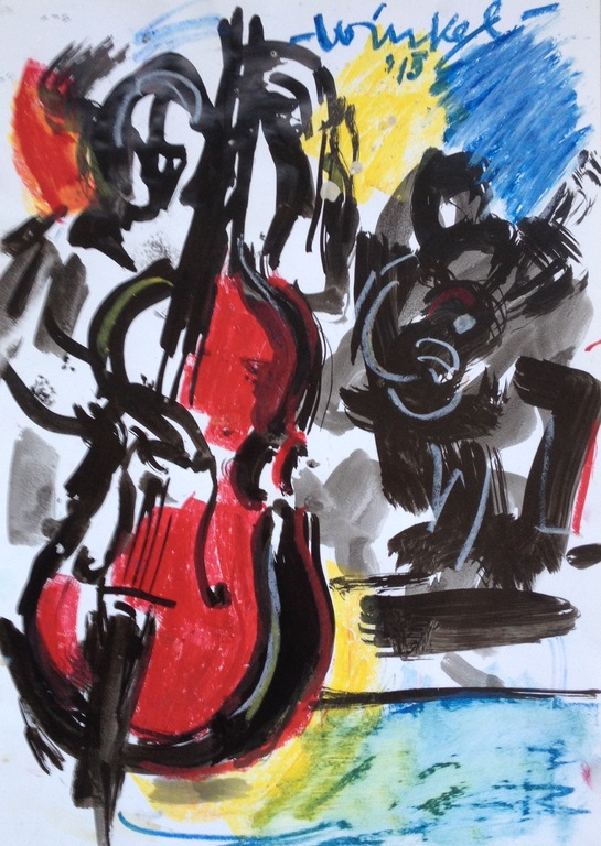 Arien Winkel - Streetband - Origineel werk op papier kopen? Bied vanaf 1!