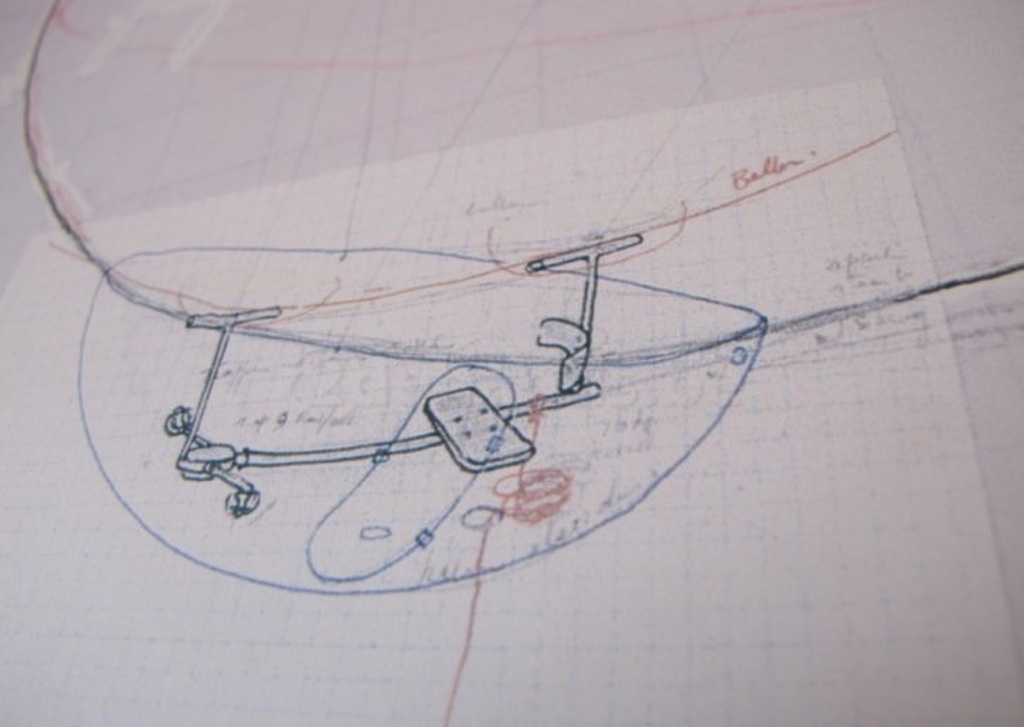 Panamarenko, Manpowered blimp / Papaver - handgesigneerde offset litho kopen? Bied vanaf 250!