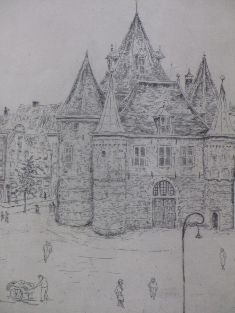 Anton Erkelens, Nieuwmarkt Amsterdam, Ets kopen? Bied vanaf 1!