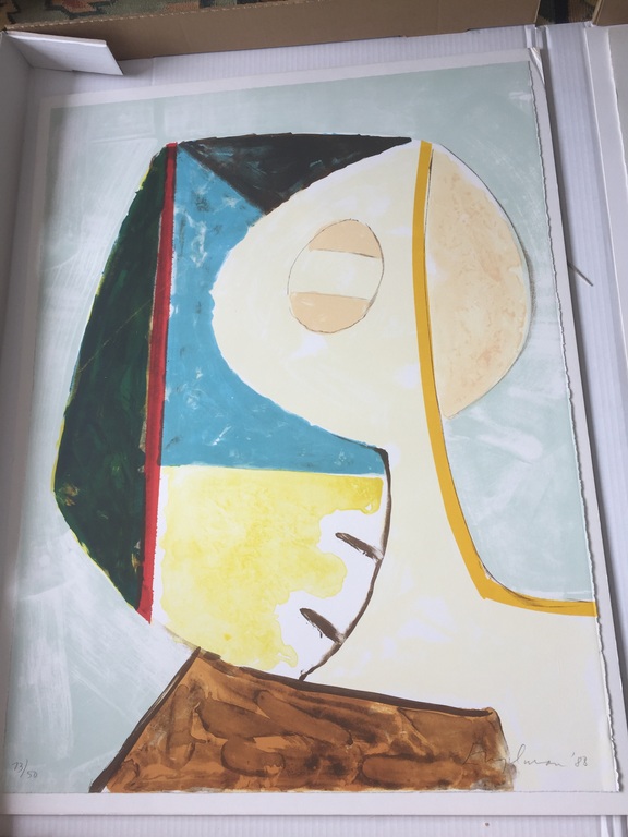 Engelman grafiek 13/50.  1988 kopen? Bied vanaf 10!