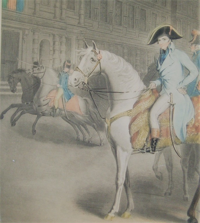 Bonaparte Reviewing the Consular Guards - naar John James Masquerier - 1802 kopen? Bied vanaf 85!