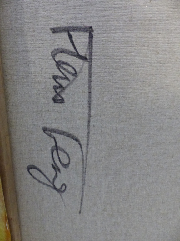 Han Teng, Olieverf op linnen, handgesigneerd kopen? Bied vanaf 50!