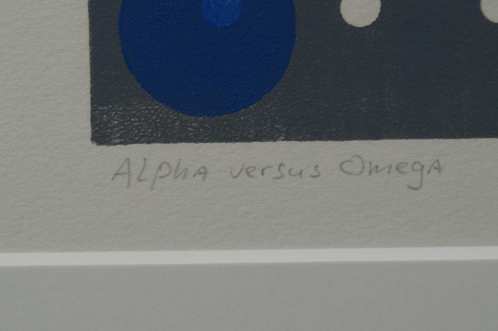 Ben Overdevest - gemengde techniek - Alpha versus Omega kopen? Bied vanaf 25!