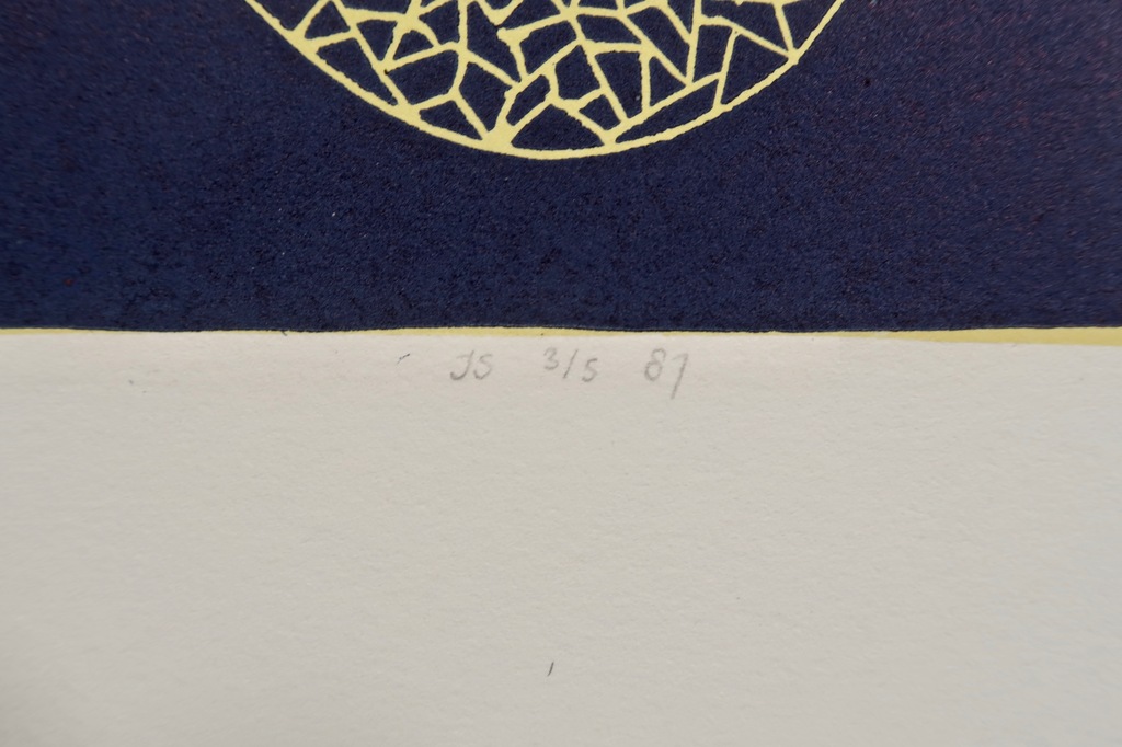 Jos van der Sommen: Litho, Zonder titel II kopen? Bied vanaf 1!