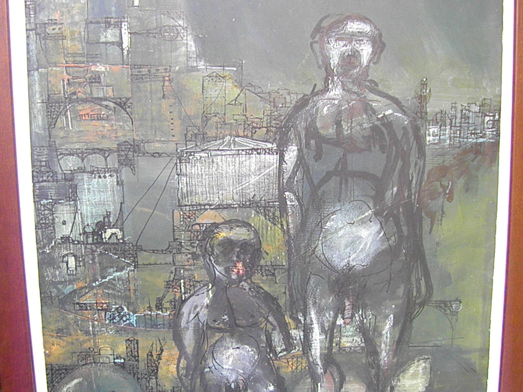 Bob Kemper, gemengde techniek - figuren voor industrie. kopen? Bied vanaf 35!