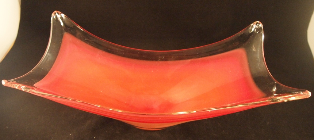 Murano Glas - Sommerso glazen schaal kopen? Bied vanaf 22!