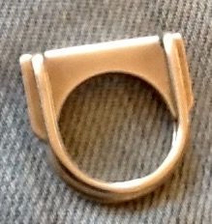 Paul Derrez, Zilveren design wisselring uit 1975 kopen? Bied vanaf 85!