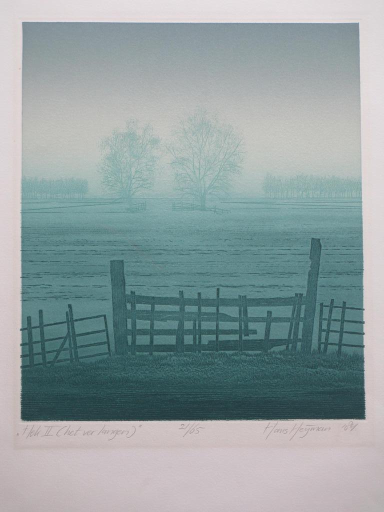 Hans Heijman, Hek II (het Verlangen), Kleurets verkocht voor € 50!