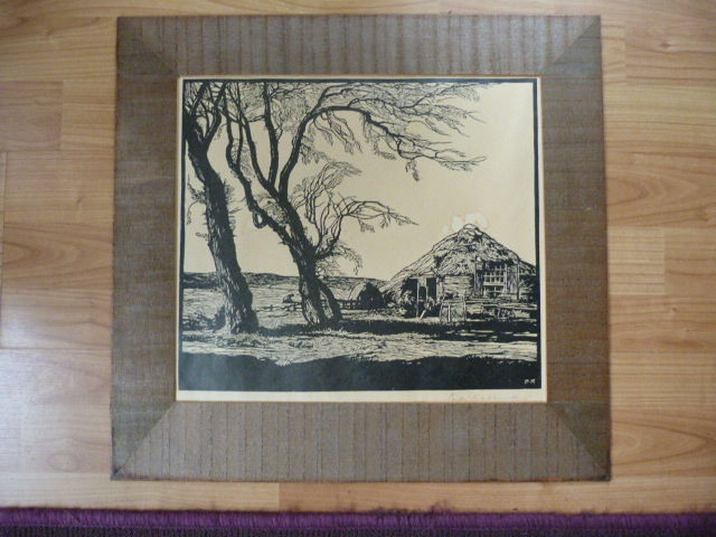 Piet Rackwitsz ( 1892 - 1968 ) - Boerderij met vrouwtje op het land kopen? Bied vanaf 1!
