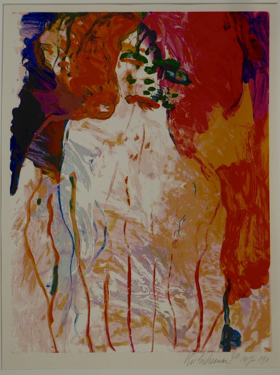 Kees van Bohemen, (1928-1985) zeefdruk met de titel Clara verkocht voor € 110!