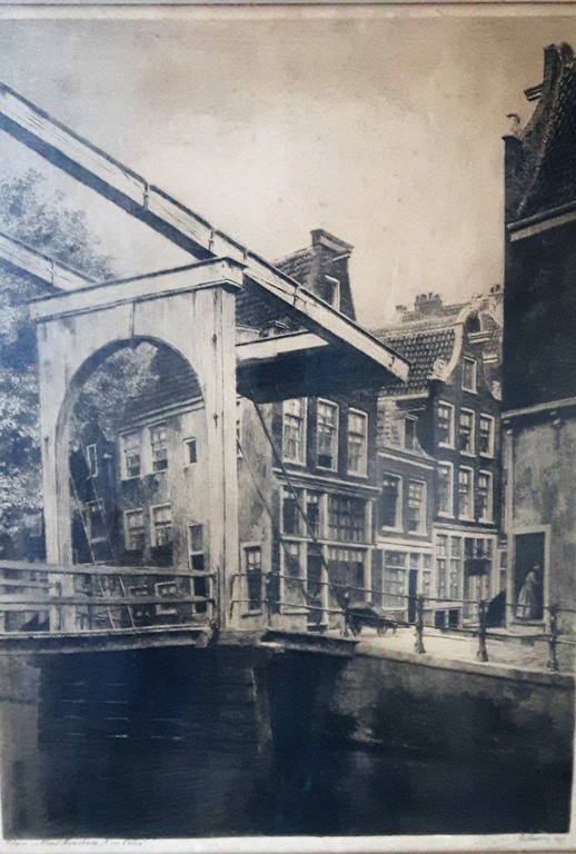 D. Harting (1884 - 1970) - Grafiek - kopen? Bied vanaf 1!