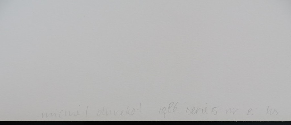 Michiel Duvekot: Lino, Geometrische compositie met vierkanten, serie 5 nr. 2 kopen? Bied vanaf 1!