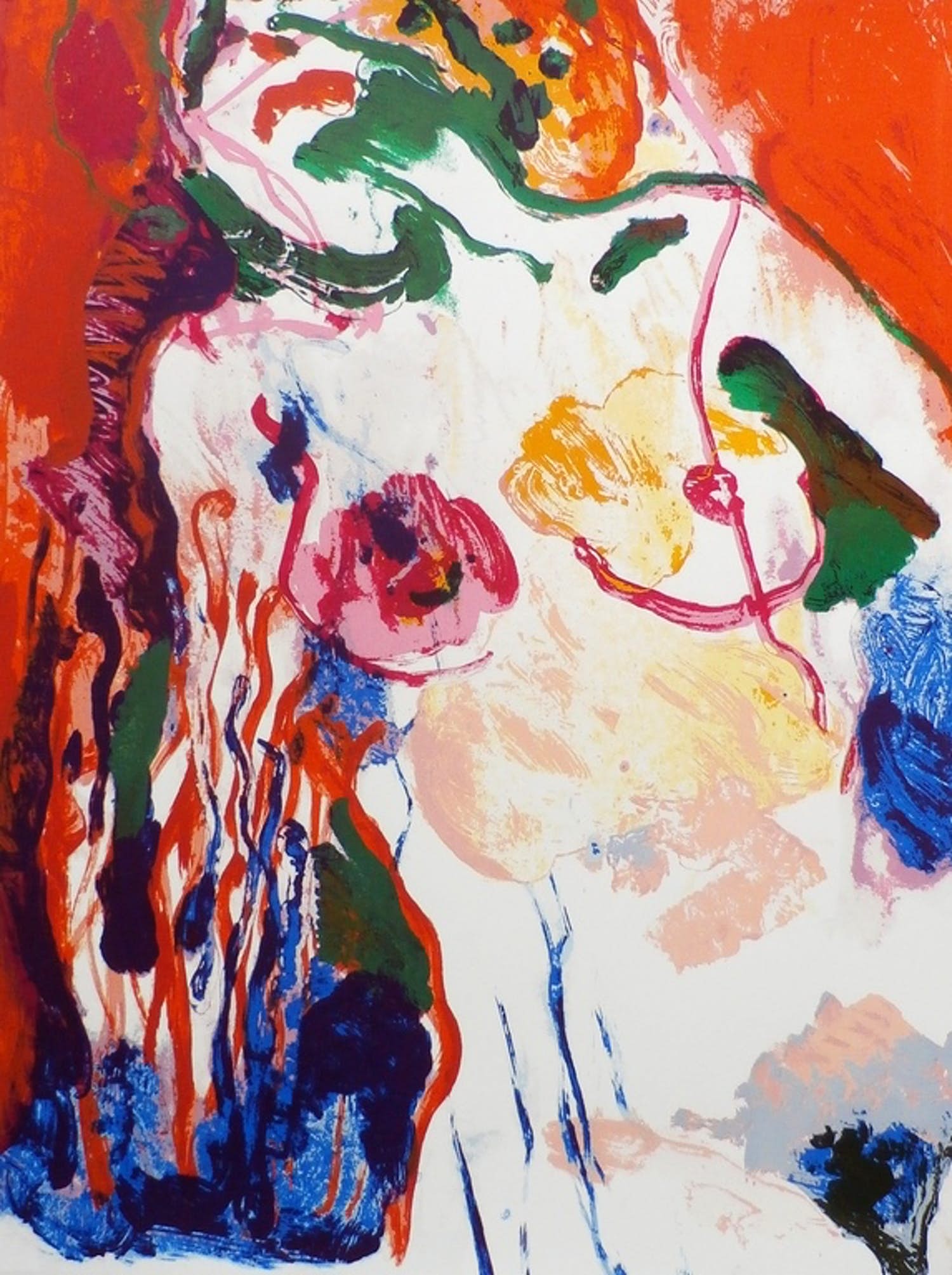 Kees van Bohemen - Kees van Bohemen - Zeefdruk - Naakt kopen? Bied vanaf 75!