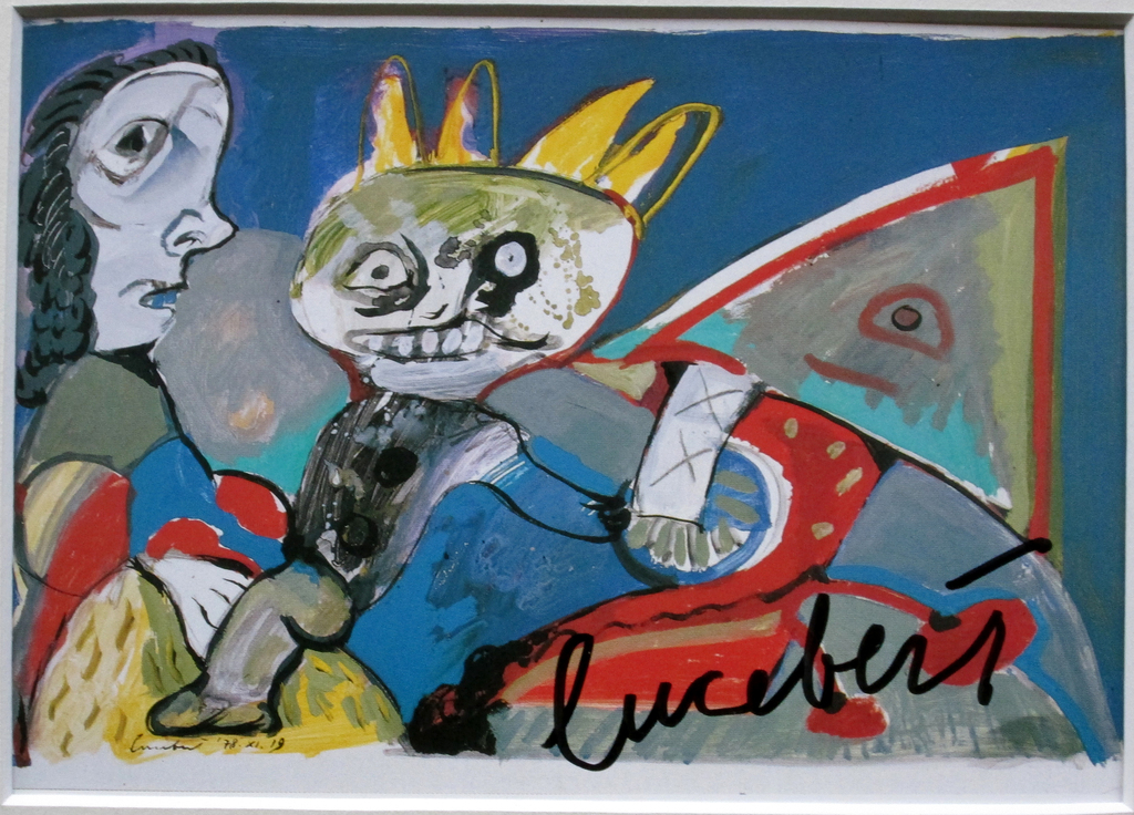 Lucebert- Stokpaardje 1978 - multiple KPK - handgesigneerd - zeldzaam  kopen? Bied vanaf 99!