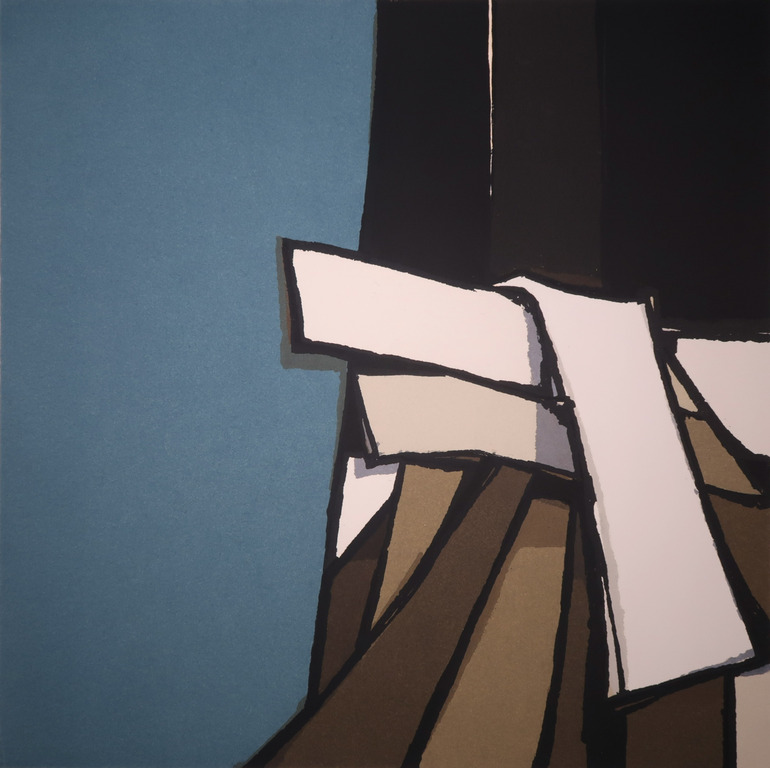 Fon Klement: Boardsnede, Ecriture Ideographique (Groot) verkocht voor € 75!