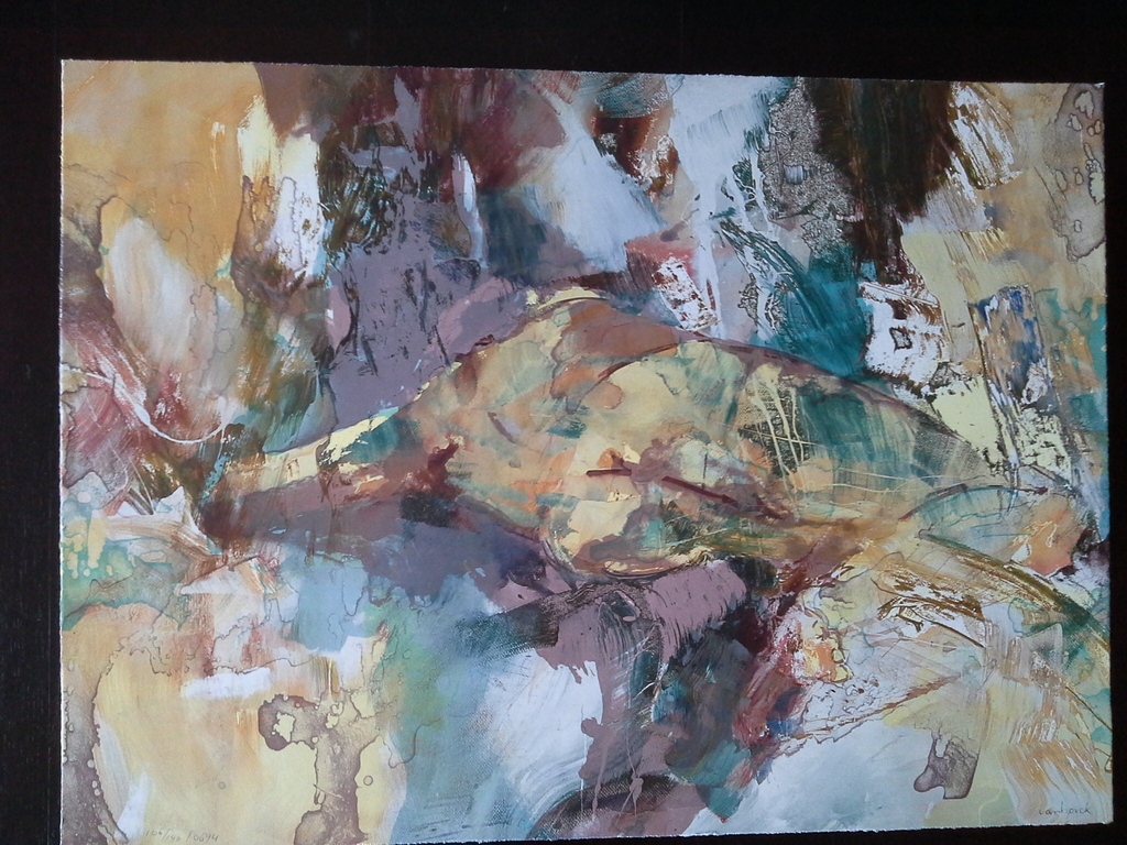 Hans van Horck, handgesigneerde kleuren - zeefdruk verkocht voor € 50!