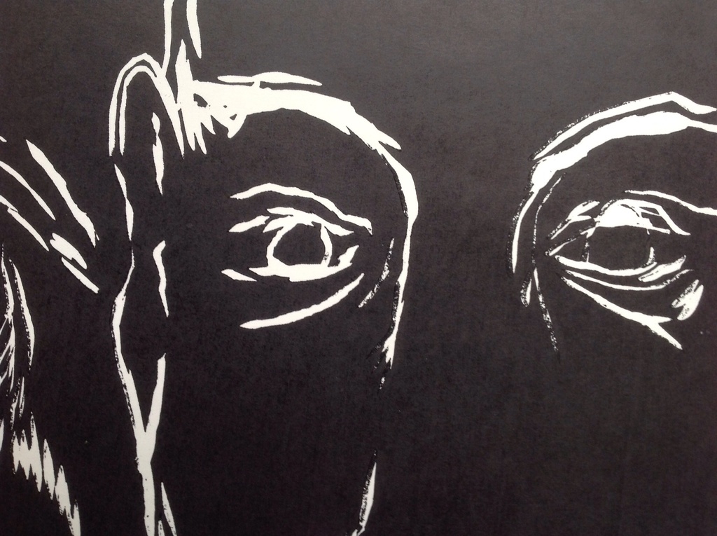 Ad van Riel :houtsnede , zonder titel kopen? Bied vanaf 35!