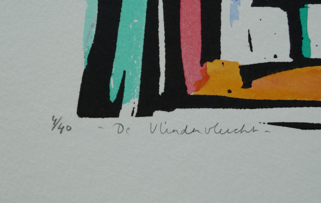 Gerart Kamphuis - gesigneerde zeefdruk - 2000 kopen? Bied vanaf 1!