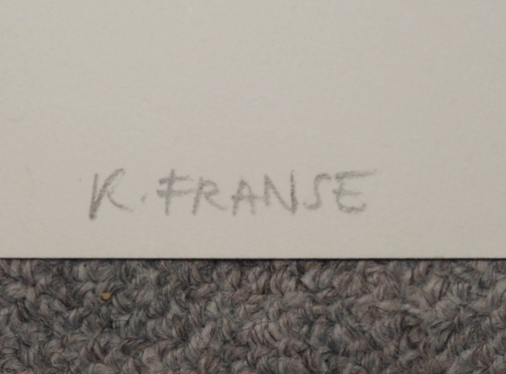 Kees Franse, Gem. techn.op papier - Bomen - ges. kopen? Bied vanaf 125!