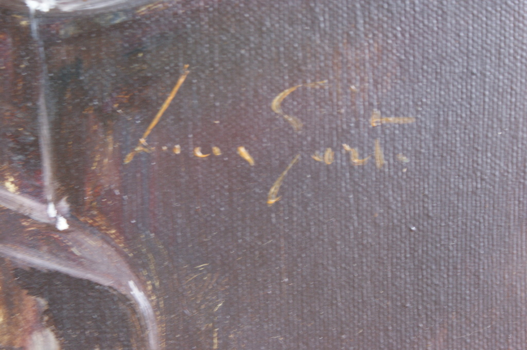 Lucia Sarto (1950) olieverf op canvas  kopen? Bied vanaf 1250!