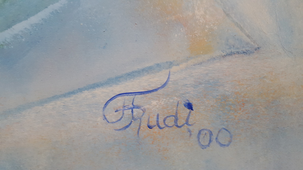 Trudi van Zomeren (1945) - olie op paneel - 2 stuks kopen? Bied vanaf 135!