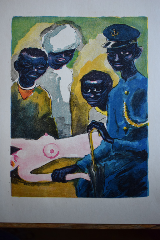 Kees van Dongen - Houtgravure - Amina et les esclaves kopen? Bied vanaf 35!