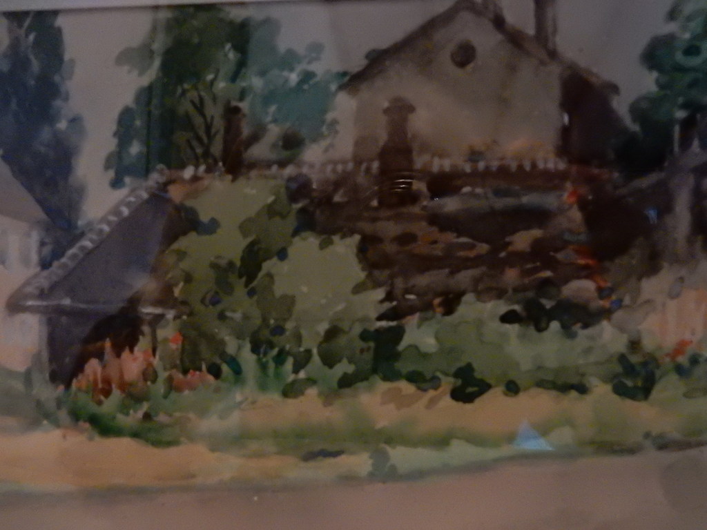 A.L.Koster, aquarel, boerderij kopen? Bied vanaf 100!