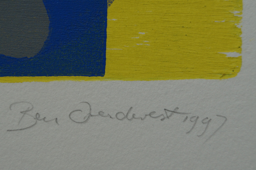 Ben Overdevest - gesigneerde zeefdruk - 1997 kopen? Bied vanaf 1!
