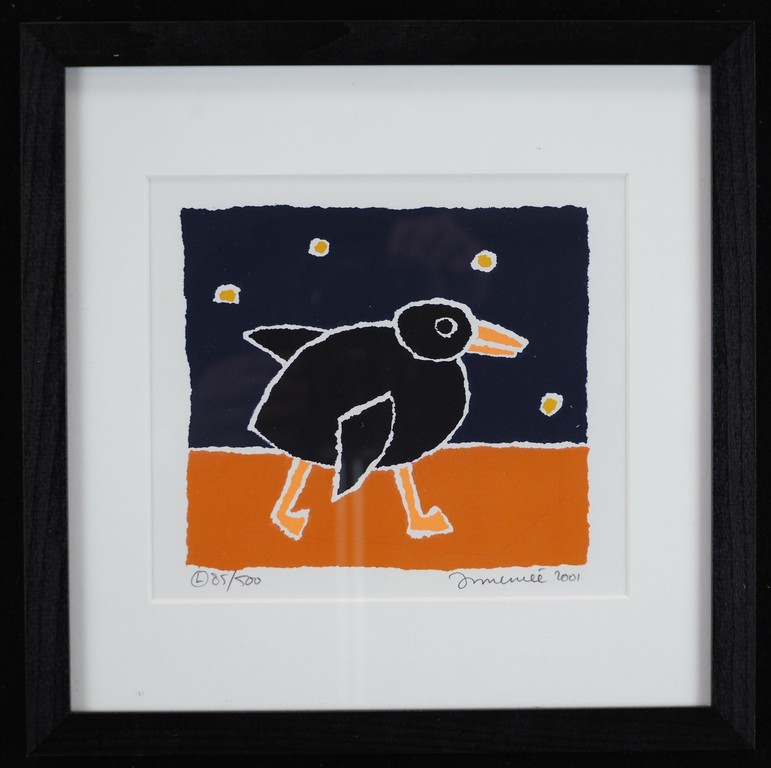 Hans Innemee: Zeefdruk, zonder titel verkocht voor € 50!