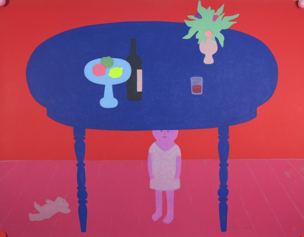 Jan Roede: Litho, Onder de blauwe tafel  kopen? Bied vanaf 135!