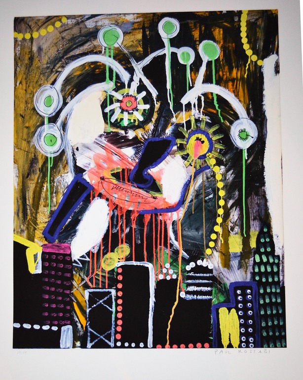 Paul Kostabi - Collectie van 5 grote giclee's - 2014 verkocht voor € 400!