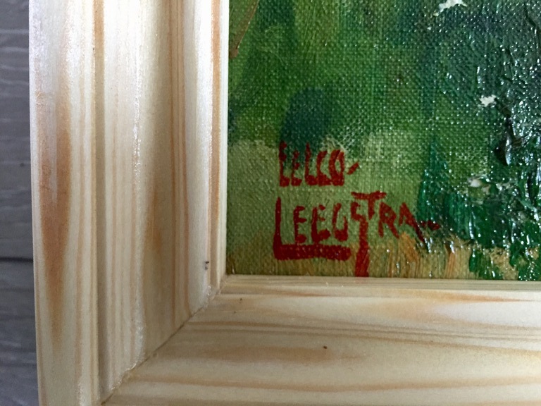 Eelco Cornelis Leegstra (1891-1968) - Landschap - Olieverf op doek - gesigneerd  kopen? Bied vanaf 30!