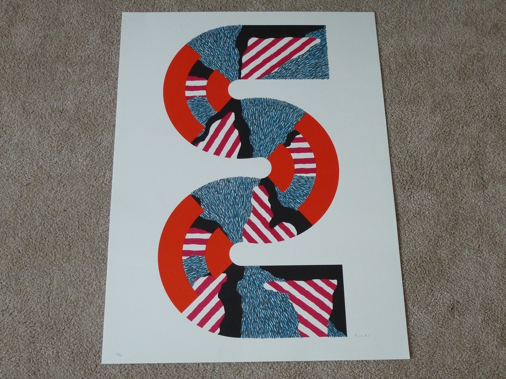 Kumi Sugai, Festival, zeefdruk verkocht voor € 130!