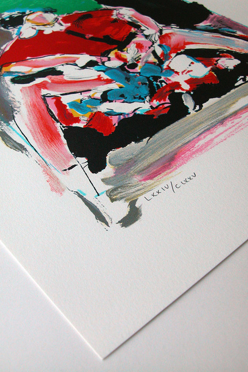 Victor Hasch, ‘L' Espagnole’, originele kleurenlitho, handgesigneerd kopen? Bied vanaf 40!