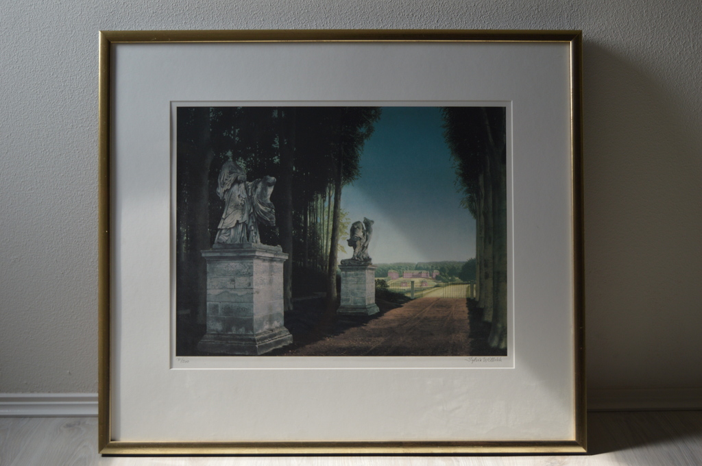 Carel Willink - Carel Willink: Zeefdruk - Gezicht op Château Dampierre - opl. 200 ex. kopen? Bied vanaf 239!