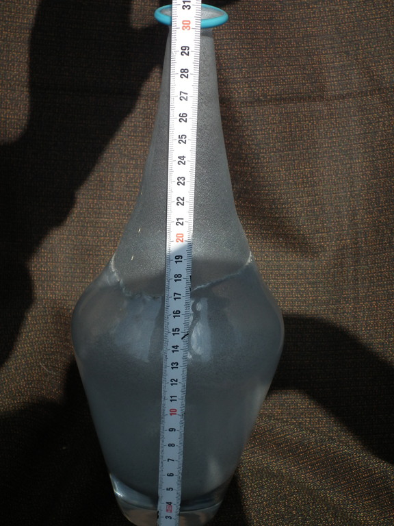 Ongespecificeerd - Kosta Boda Monica Backström flesvaas grijs blauw kopen? Bied vanaf 60!