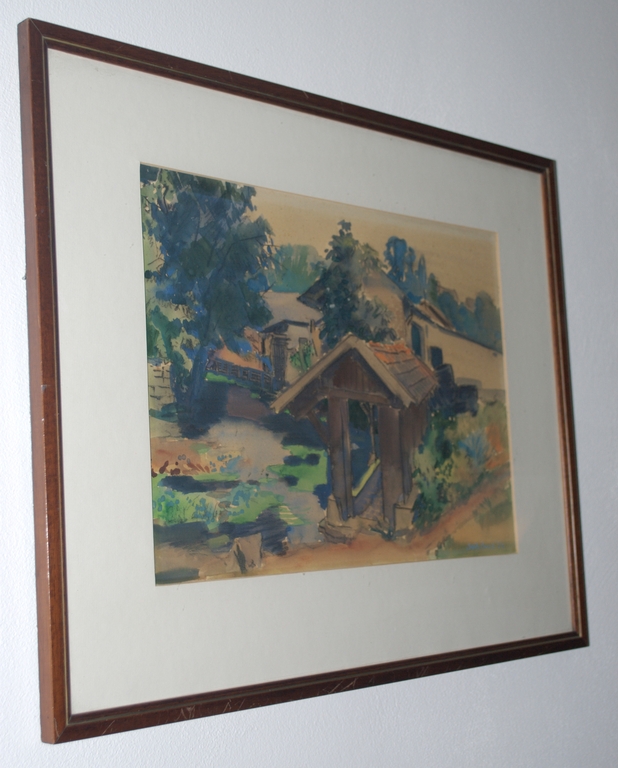 aquarel uit 1954 kopen? Bied vanaf 1!