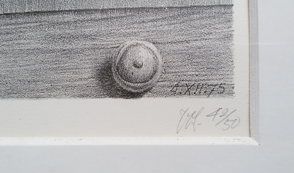 Peter Vos - Natuur & Kunst, litho (mooi ingelijst) kopen? Bied vanaf 95!