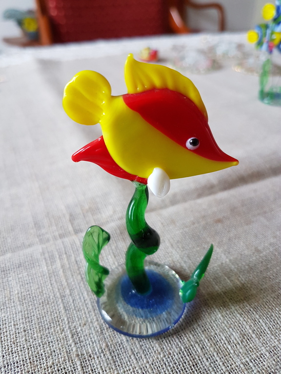 Murano glas vis  art 122 kopen? Bied vanaf 1!